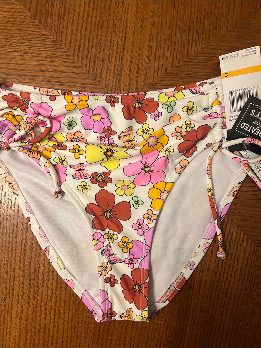Kids small great Floral Print Bikini Bottoms - Multicolor B25